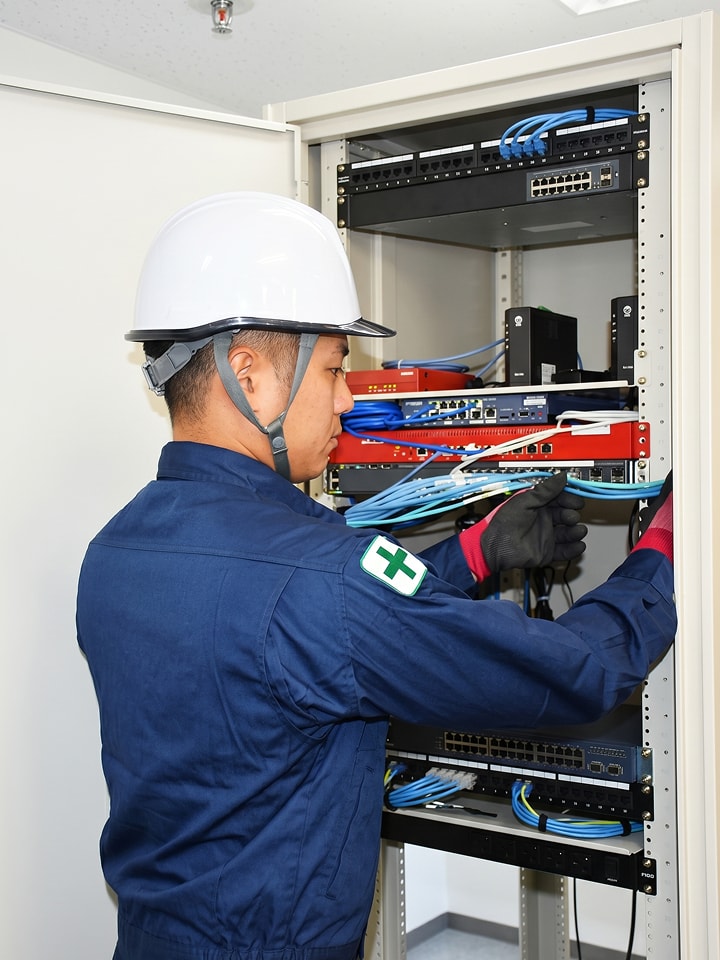 自社要員の現場経験値の高さ