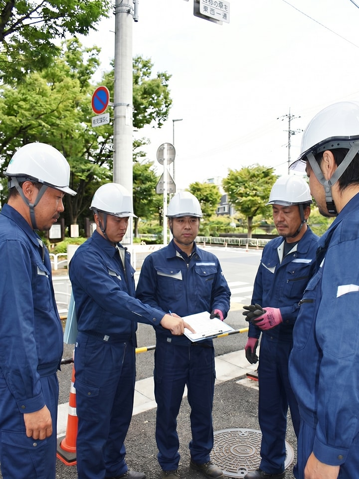 安心、安全な現場管理